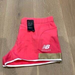 Bandier x New Balance Womens Short Pink size XL Sweat short